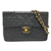 Chanel Vintage Pre-owned Laeder chanel-vskor Black, Dam