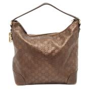 Gucci Vintage Pre-owned Laeder handvskor Brown, Dam