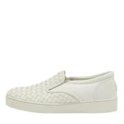 Bottega Veneta Vintage Pre-owned Tyg sneakers White, Dam