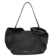 Prada Vintage Pre-owned Tyg prada-vskor Black, Dam