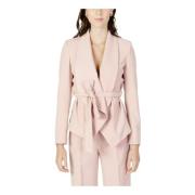 Sandro Ferrone Rosa Långärmad Blazer Höst/Vinter Pink, Dam