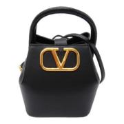 Valentino Vintage Pre-owned Laeder axelremsvskor Black, Dam