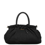 Prada Vintage Pre-owned Laeder handvskor Black, Dam