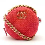 Chanel Vintage Pre-owned Tyg chanel-vskor Pink, Dam