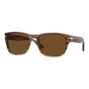 Persol Solglasögon med stil 120757 Brown, Unisex