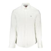 Tommy Hilfiger Vit Slim Fit Skjorta Långärmad White, Herr