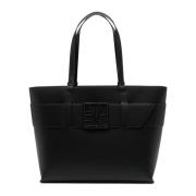 Armani Exchange Essentiell Shopper Väska Black, Dam