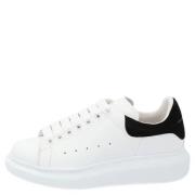 Alexander McQueen Laeder sneakers White, Dam