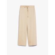 Max Mara Trousers Beige, Dam