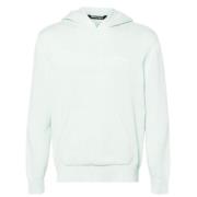 Palm Angels Stickad Mint Bomull Hoodie Green, Herr