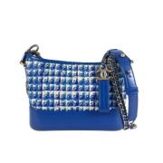 Chanel Vintage Pre-owned Laeder chanel-vskor Blue, Dam