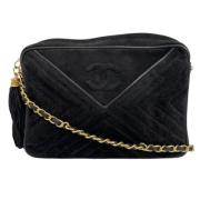 Chanel Vintage Pre-owned Mocka chanel-vskor Black, Dam