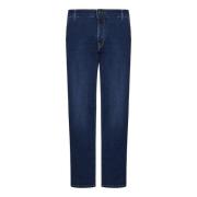 Hand Picked Blå Denim Regular-Fit Jeans Blue, Herr