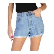 Richmond Bomull Logo Detalj Shorts Blue, Dam