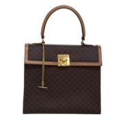 Celine Vintage Pre-owned Canvas celine-vskor Brown, Dam