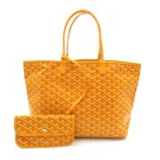 Goyard Vintage Pre-owned Canvas totevskor Yellow, Dam