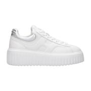 Hogan Vita Sneakers Nappa Ikonisk Stil White, Dam