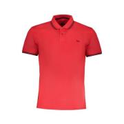 Harmont & Blaine Röd Bomull Polo Shirt Slim Fit Red, Herr