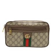 Gucci Vintage Pre-owned Canvas gucci-vskor Brown, Dam