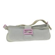 Fendi Vintage Pre-owned Bomull fendi-vskor Gray, Dam