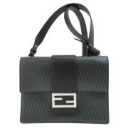 Fendi Vintage Pre-owned Laeder fendi-vskor Black, Dam