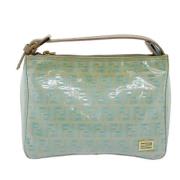 Fendi Vintage Pre-owned Canvas fendi-vskor Blue, Dam