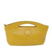 Givenchy Pre-owned Pre-owned Laeder handvskor Yellow, Dam