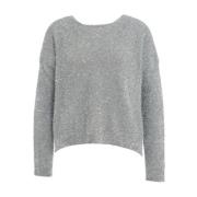 Semicouture Silverstickat Aw24 Damkläder Gray, Dam