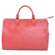 Louis Vuitton Vintage Pre-owned Laeder louis-vuitton-vskor Red, Dam