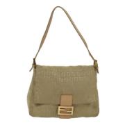 Fendi Vintage Pre-owned Canvas fendi-vskor Beige, Dam