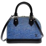 Louis Vuitton Vintage Pre-owned Laeder louis-vuitton-vskor Blue, Dam