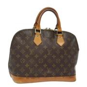 Louis Vuitton Vintage Pre-owned Canvas handvskor Brown, Dam