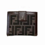 Fendi Vintage Pre-owned Laeder plnbcker Brown, Dam