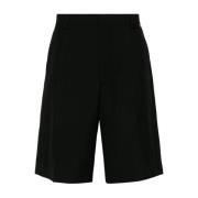 Gucci Signature Web Twill Shorts Black, Herr