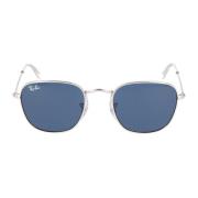 Ray-Ban Fyrkantiga Metall Solglasögon Gray, Unisex