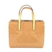 Louis Vuitton Vintage Pre-owned Laeder louis-vuitton-vskor Beige, Dam