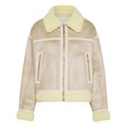 OOF Wear Vändbar jacka Beige, Dam