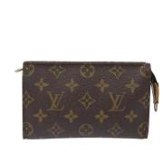 Louis Vuitton Vintage Pre-owned Canvas necessrer Brown, Dam