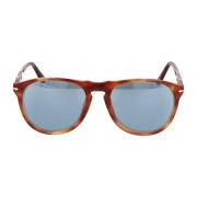 Persol Ikoniska solglasögon med unik design Brown, Unisex