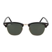 Ray-Ban Fyrkantig Metallram Solglasögon Black, Unisex