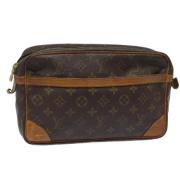 Louis Vuitton Vintage Pre-owned Canvas kuvertvskor Brown, Dam