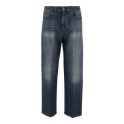 Victoria Beckham Vintage Denim Jeans Made in Italy Blue, Dam