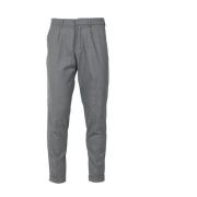 Cruna Ullbyxor Tapered Fit Regular Midja Gray, Herr