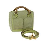 Gucci Vintage Pre-owned Mocka gucci-vskor Green, Dam