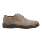 Duca di Morrone Mocka Snörskor Taupe Brown, Herr