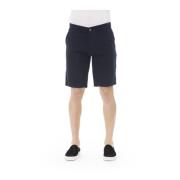 Baldinini Bermuda Shorts med Fickor Blue, Herr