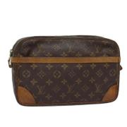 Louis Vuitton Vintage Pre-owned Canvas kuvertvskor Brown, Dam