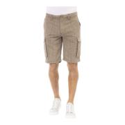 Baldinini Cargo Bermuda Shorts Trend Livorno Brown, Herr