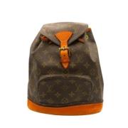 Louis Vuitton Vintage Pre-owned Canvas ryggsckar Brown, Dam