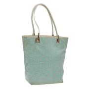 Gucci Vintage Pre-owned Canvas gucci-vskor Blue, Dam